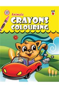 Animals Crayons Colouring