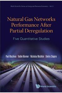 Natural Gas Networks Performance After Partial Deregulation