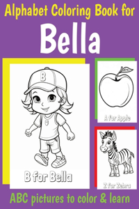 ABC Coloring Book for Bella
