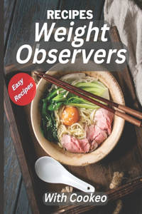 Recipes weight observer with cookeo