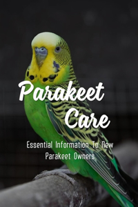 Parakeet Care