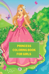 Princess Coloring Book For Girls