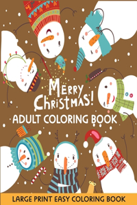 Merry Christmas Adult Coloring Book