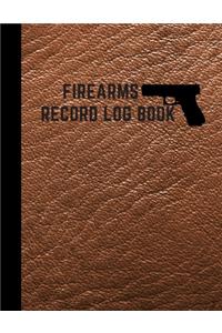 Firearms Record Log Book