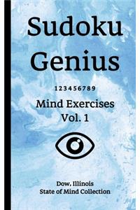 Sudoku Genius Mind Exercises Volume 1