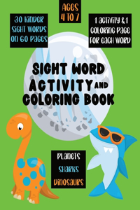 Sight Word Activity and Coloring Book