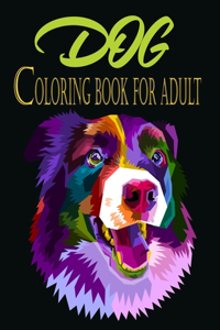 Dog Coloring Book For Adult