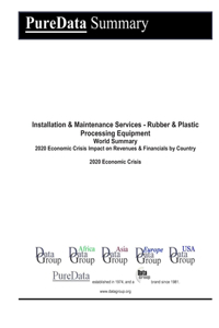 Installation & Maintenance Services - Rubber & Plastic Processing Equipment World Summary