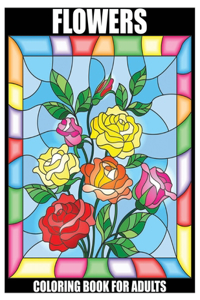 Flowers Coloring Book for Adults