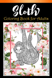 Sloth Coloring Book for Adults