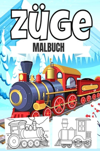 Züge Malbuch