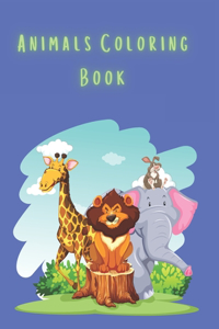 150 Animals Coloring Book for Toddlers, Preschoolers and Kindergarteners