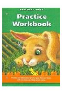 Harcourt School Publishers Math: Practice Workbook Gr1