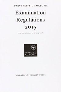 University of Oxford Examination Regulations 2015
