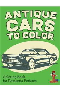 Antique Cars to Color