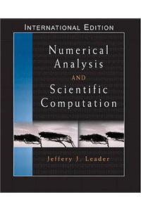 Numerical Analysis and Scientific Computation