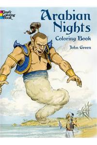 Arabian Nights Colouring Book