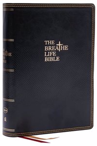 Breathe Life Holy Bible: Faith in Action (Nkjv, Black Leathersoft, Red Letter, Comfort Print)