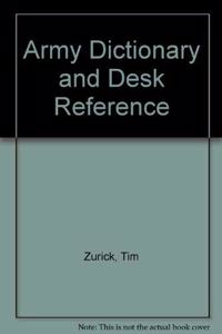 ARMY DICTIONARY AMP DESK REFERENPB