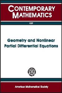 Geometry And Nonlinear Partial Differential Equations