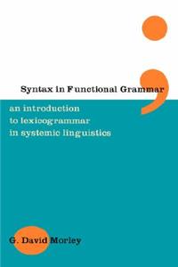 Syntax in Functional Grammar