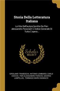 Storia Della Letteratura Italiana