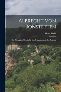 Albrecht von Bonstetten