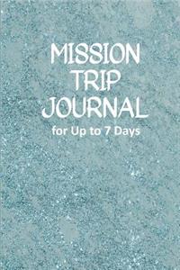 Mission Trip Journal