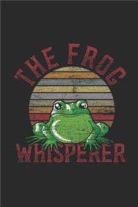 The Frog Whisperer: Frogs Notebook, Graph Paper (6 x 9 - 120 pages) Animal Themed Notebook for Daily Journal, Diary, and Gift