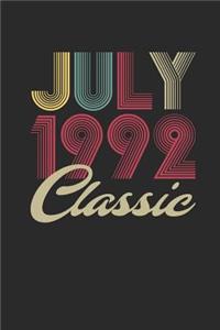 Classic July 1992