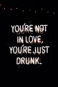 You're Not in Love, You're Just Drunk