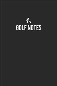 Golf Notebook - Golf Diary - Golf Journal - Gift for Golfer
