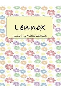 Lennox - Handwriting Practice Workbook