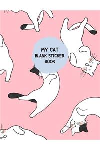 My Cat Blank Sticker
