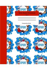 Wide Ruled Notebook Sport Composition Book
