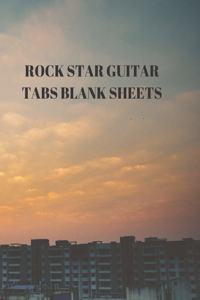 Rock Star Guitar Tabs Blank Sheets