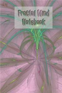 Fractal Mind Notebook: Original Digital Artwork