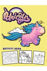 Unicorn Activity Book