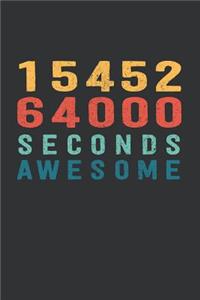 1 545 264 000 Seconds Awesome