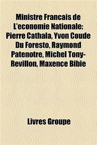 Ministre Franais de L'Conomie Nationale