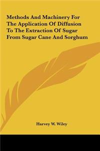 Methods And Machinery For The Application Of Diffusion To The Extraction Of Sugar From Sugar Cane And Sorghum