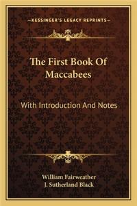 First Book of Maccabees
