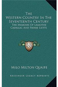 Western Country In The Seventeenth Century