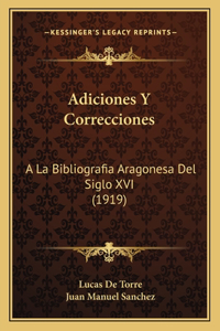 Adiciones Y Correcciones