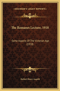 The Romanes Lecture, 1918