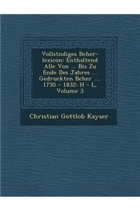 Vollst�ndiges B�cher-lexicon