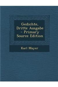 Gedichte, Dritte Ausgabe