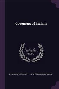Governors of Indiana