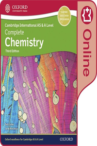 Complete Chemistry for Cambridge International as and a Level