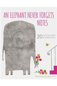 Elephant Never Forgets Notes